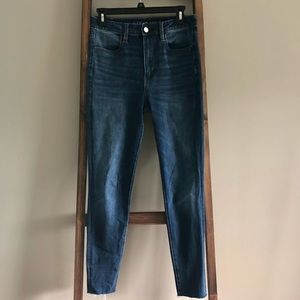 American Eagle High-Rise Jegging, Dark Wash